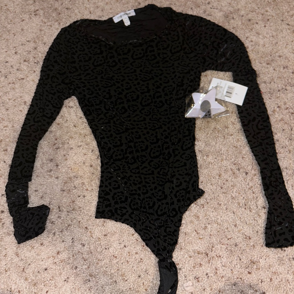 good american see through body suit